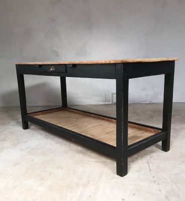 Antique Rustic English Pine Farmhouse Table For At Pamono Antique Rustic English Pine Farmhouse Table 3