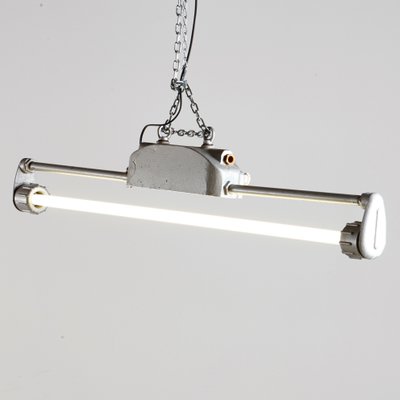 Vintage Industrial Tubular Ceiling Lamp 1970s