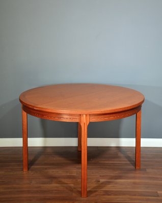 Mid Century Swedish Teak Round Table By Nils Jonsson For At Pamono Mid Century Swedish Teak Round Table By Nils Jonsson 1