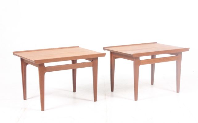 Side Tables By Finn Juhl For France Daverkosen Set Of 2 Side Tables By Finn Juhl For France Daverkosen