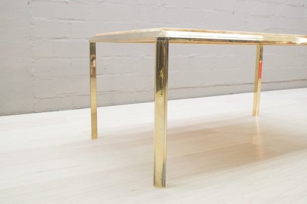 Italian Coffee Table With Yellow Marble Top 1960s For Sale At Pamono