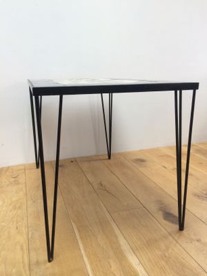 Mid Century Painted Tile Coffee Table For Sale At Pamono