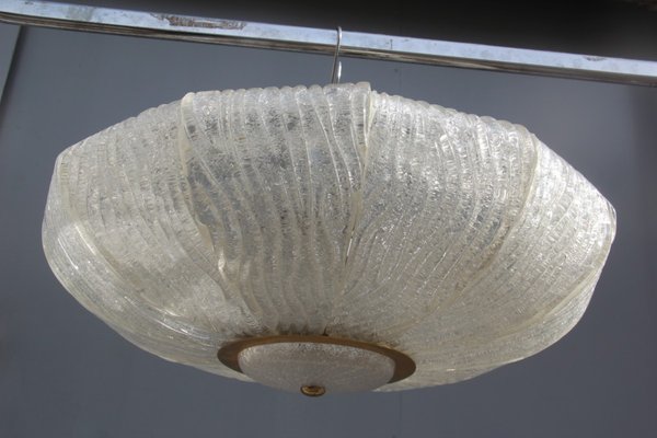 Murano Glass Ceiling Lamp From Venini 1960s For Sale At Pamono
