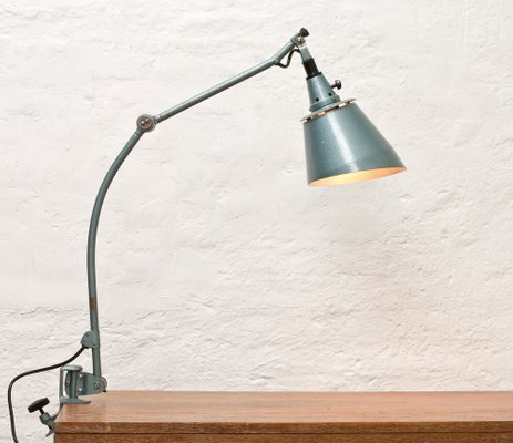 Clamp Table Lamp By Curt Fischer For, Clamp Table Lamp