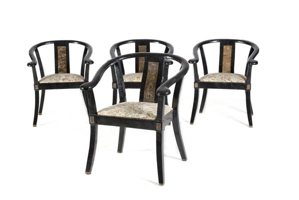Vintage Chairs From Versace Set Of 4 Vintage Chairs From Versace Set Of 4