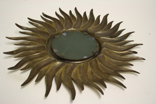 Vintage Brass Sunburst Mirror 1960s For At Pamono - Antique Brass Sunburst Mirror Vintage Brass Sunburst Mirror 1960s For At Pamono - Antique Brass Sunburst Mirror