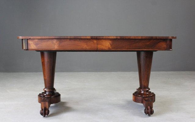 19th Century Rosewood Library Table For Sale At Pamono