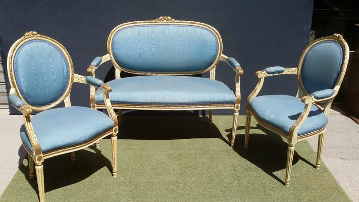 Antique Liberty Living Room Set For At Pamono