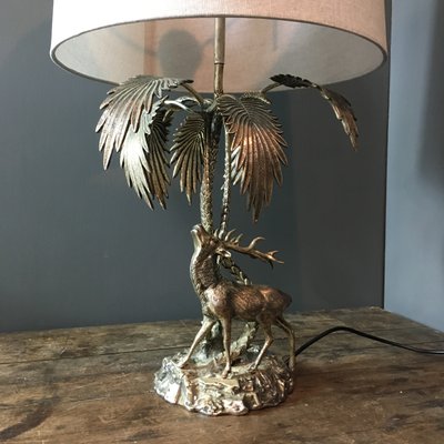 stag table lamp for sale