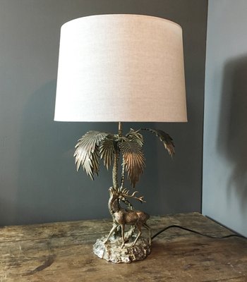 stag table lamp for sale