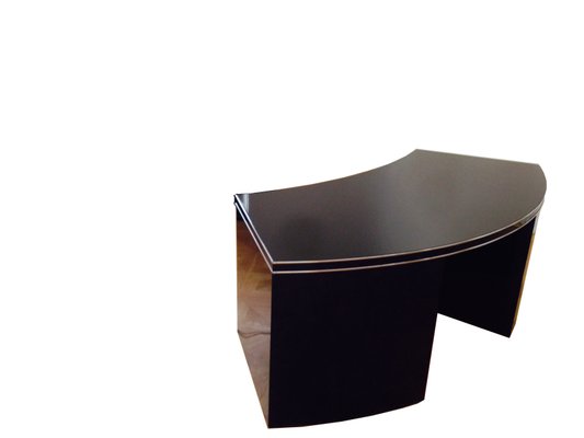 Bureau Arrondi Art Deco 1930s En Vente Sur Pamono