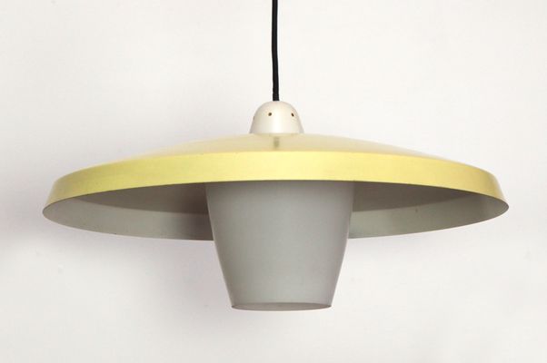 Yellow Mid Century Dutch Pendant For At Pamono Yellow Mid Century Dutch Pendant 1
