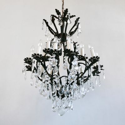 Large Antique Cast Metal Birdcage Chandelier For At Pamono Large Antique Cast Metal Birdcage Chandelier 2