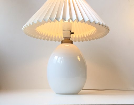 Vintage Egg Shaped Table Lamp By Poul Seest Andersen For Le Klint Vintage Egg Shaped Table Lamp By Poul Seest Andersen For Le Klint 2