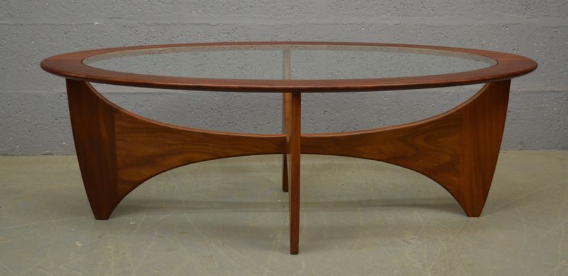 Mid Century Oval Teak Astro Coffee Table By Victor Wilkins For G Mid Century Oval Teak Astro Coffee Table By Victor Wilkins For G Plan 3