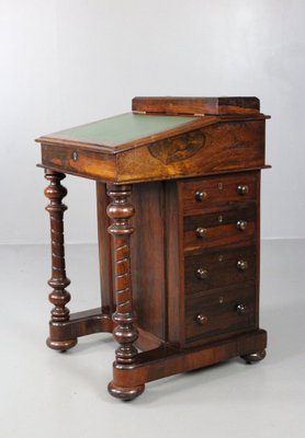 Antique Rosewood Writing Desk With Drawers From Parkinsons Cabinet
