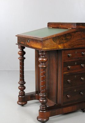 Antique Rosewood Writing Desk With Drawers From Parkinsons Cabinet