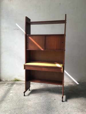Wall unit with sale pull out desk