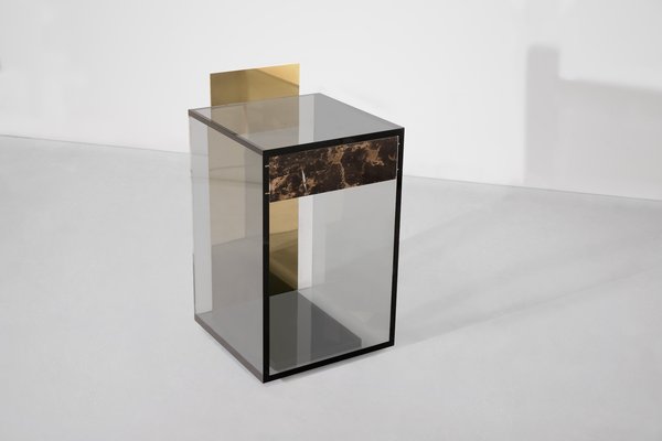 Shrine Side Table Or Display Case By, Display Case End Table