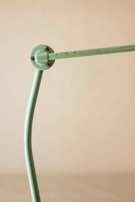 Industrielle Vera Mid Century Werkstattlampe von VEB Leuchtenbau, 1950er Industrielle Vera Mid Century Werkstattlampe von VEB Leuchtenbau, 1950er