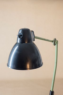 Industrielle Vera Mid Century Werkstattlampe von VEB Leuchtenbau, 1950er Industrielle Vera Mid Century Werkstattlampe von VEB Leuchtenbau, 1950er