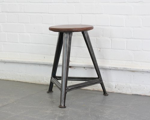 Industrieller Hocker Von Robert Wagner Fur Rowac 1930er Bei Pamono Kaufen