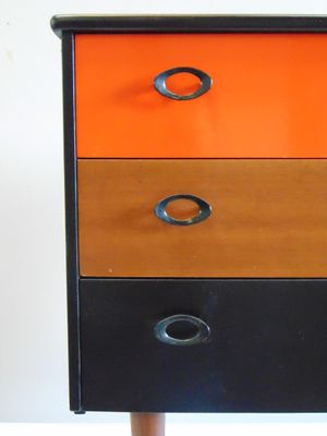 Painted Chest Of Drawers 1960s En Vente Sur Pamono