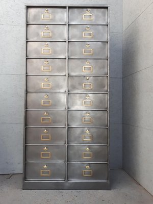 Vintage Sheet Metal Filing Cabinet From Morgan For Vintage Sheet Metal Filing Cabinet From Morgan 1