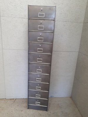 French Metal Filing Cabinet From Roneo 1960s For Sale At Pamono