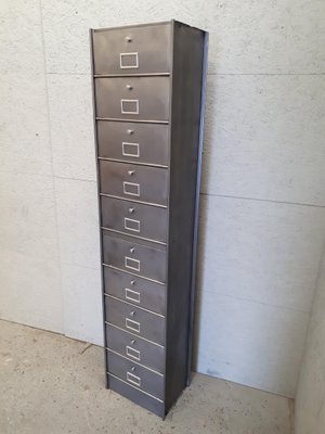 French Metal Filing Cabinet From Roneo 1960s For Sale At Pamono