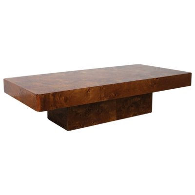 Vintage French Burl Wood Coffee Table For At Pamono Vintage French Burl Wood Coffee Table 1