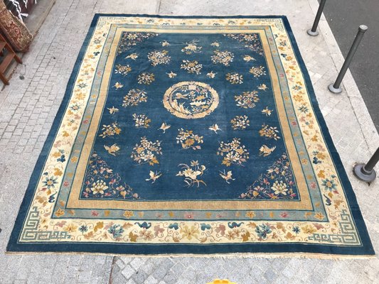 Large Vintage Chinese Rug For Sale At Pamono