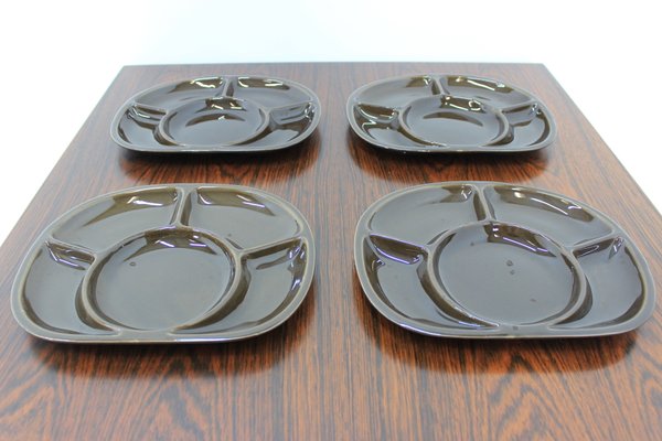 6 Gien porcelain fondue plates | Selency 6 Gien porcelain fondue plates | Selency