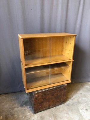 Vintage Cabinet With Glass Doors For Sale At Pamono