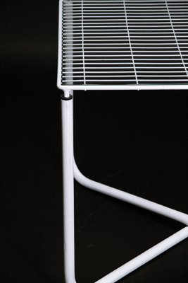 Postmoderner weißer Jarpen Tisch von Niels Gammelgaard für Postmoderner weißer Jarpen Tisch von Niels Gammelgaard für