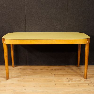 Italian Wooden Dining Table 1960s