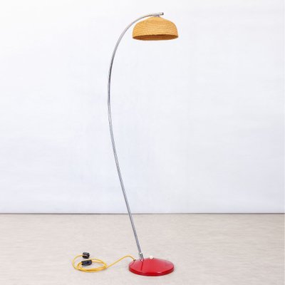 Wine Colored Floor Lamp 1950s For Sale At Pamono
