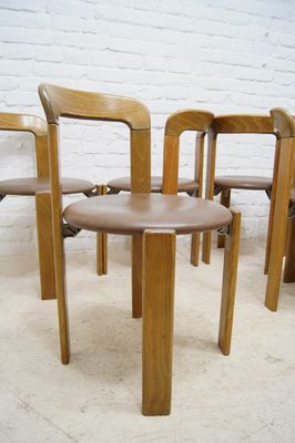 Sillas de comedor de Bruno Rey para Dietiker, años 70. Juego de 8 en ... Sillas de comedor de Bruno Rey para Dietiker, años 70. Juego de 8 en ...