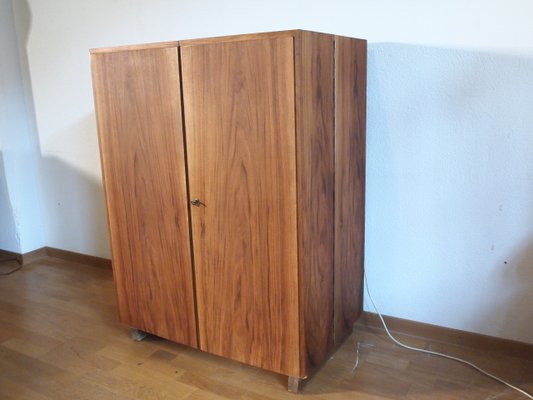 Vintage Hidden Desk Folding Cabinet For Sale At Pamono