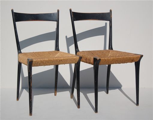 Sillas de comedor modernas de Alfred Hendrickx, 1958. Juego de 6 en ... Sillas de comedor modernas de Alfred Hendrickx, 1958. Juego de 6 en ...
