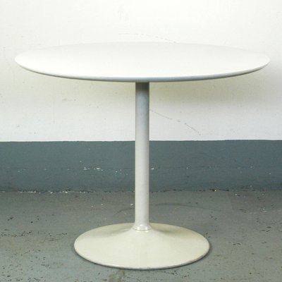 White Lacquered Coffee Table By Opal Möbel 1960s White Lacquered Coffee Table By Opal Möbel 1960s