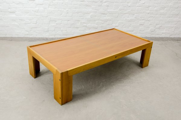 Italienischer Couchtisch Aus Massivem Holz Von Tobia Afra Scarpa