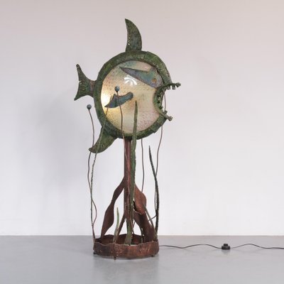 Brutalist Sculptural Floor Lamp 1960s For At Pamono Brutalist Sculptural Floor Lamp 1960s