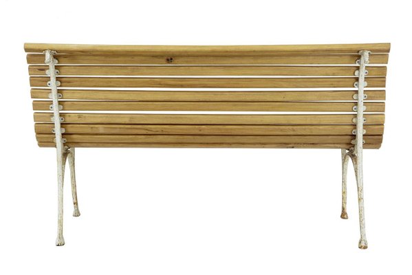 Cast Iron Garden Bench 1920s For Sale At Pamono