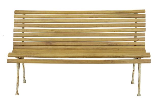 Cast Iron Garden Bench 1920s For Sale At Pamono