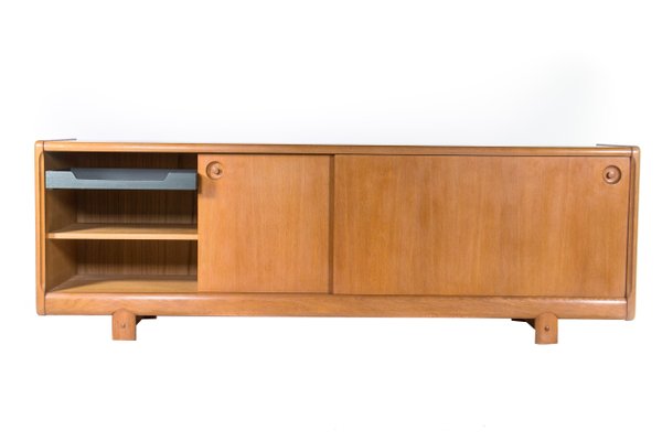 Ontslag zwanger los van Oak Sideboard by H.W. Klein for Bramin, 1960s for sale at Pamono