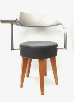 Techno Armchair by Philippe Starck for Maletti, 1980s for sale at