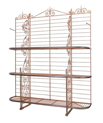 Antique Parisian Bakery Bread Rack
