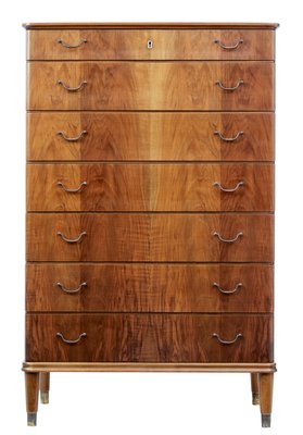 Danish Semaniere Tallboy Drawers From Omann Jun 1950s For Sale At