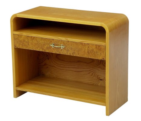 Mid Century Swedish Birch Nightstand